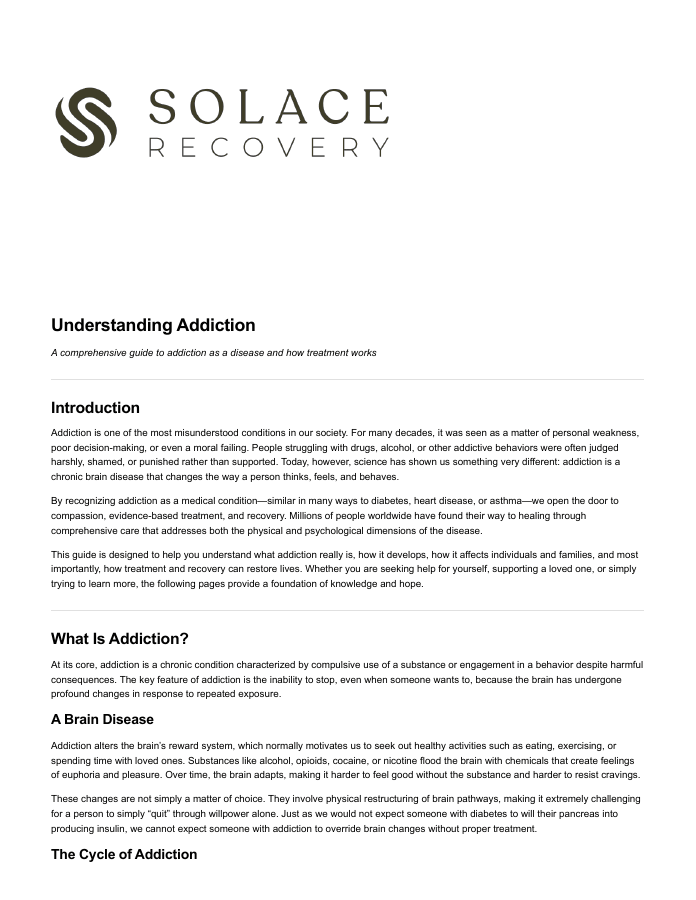 Understanding addiction PDF cover
